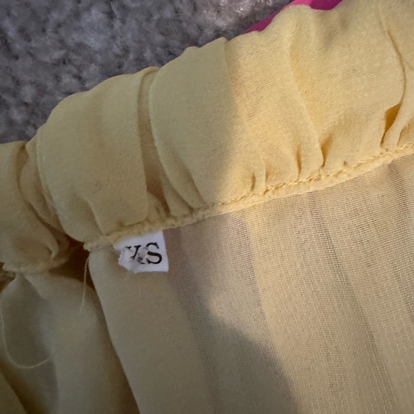 Vintage Yellow Gown - Picture 3 of 5